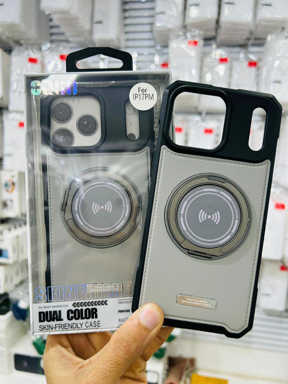 360% stand full lether finish cover for iphone 13,14,15,16,17,17 Air,14 Pro,15 Pro,16 Pro,17 Pro, Pro Max